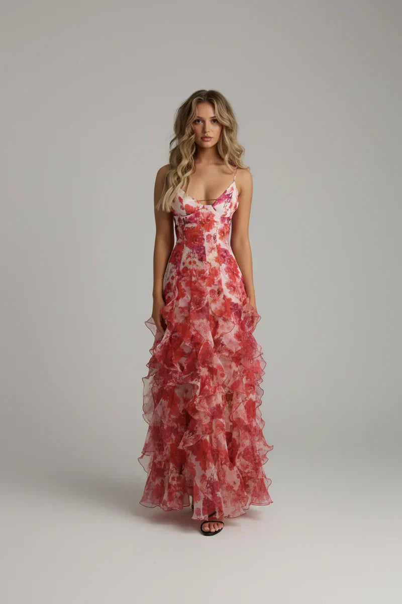 Gabrielle • Vestido Maxi Floral