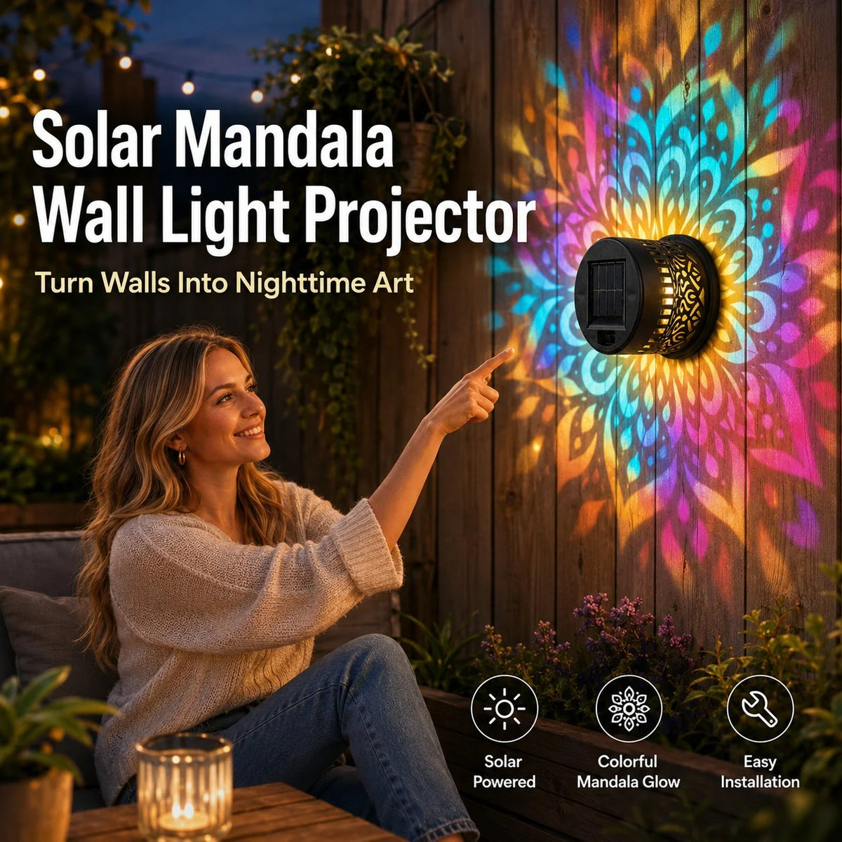 Solara Garden Lights | A Warm Glow After Sunset
