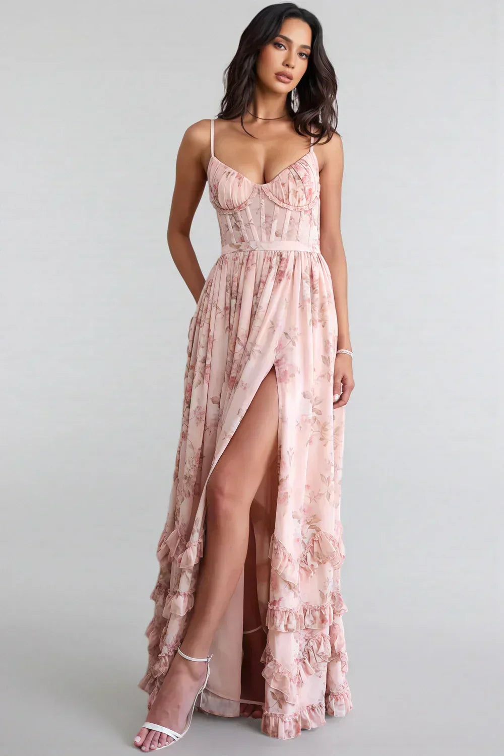 Celeste • Vestido Maxi Floral