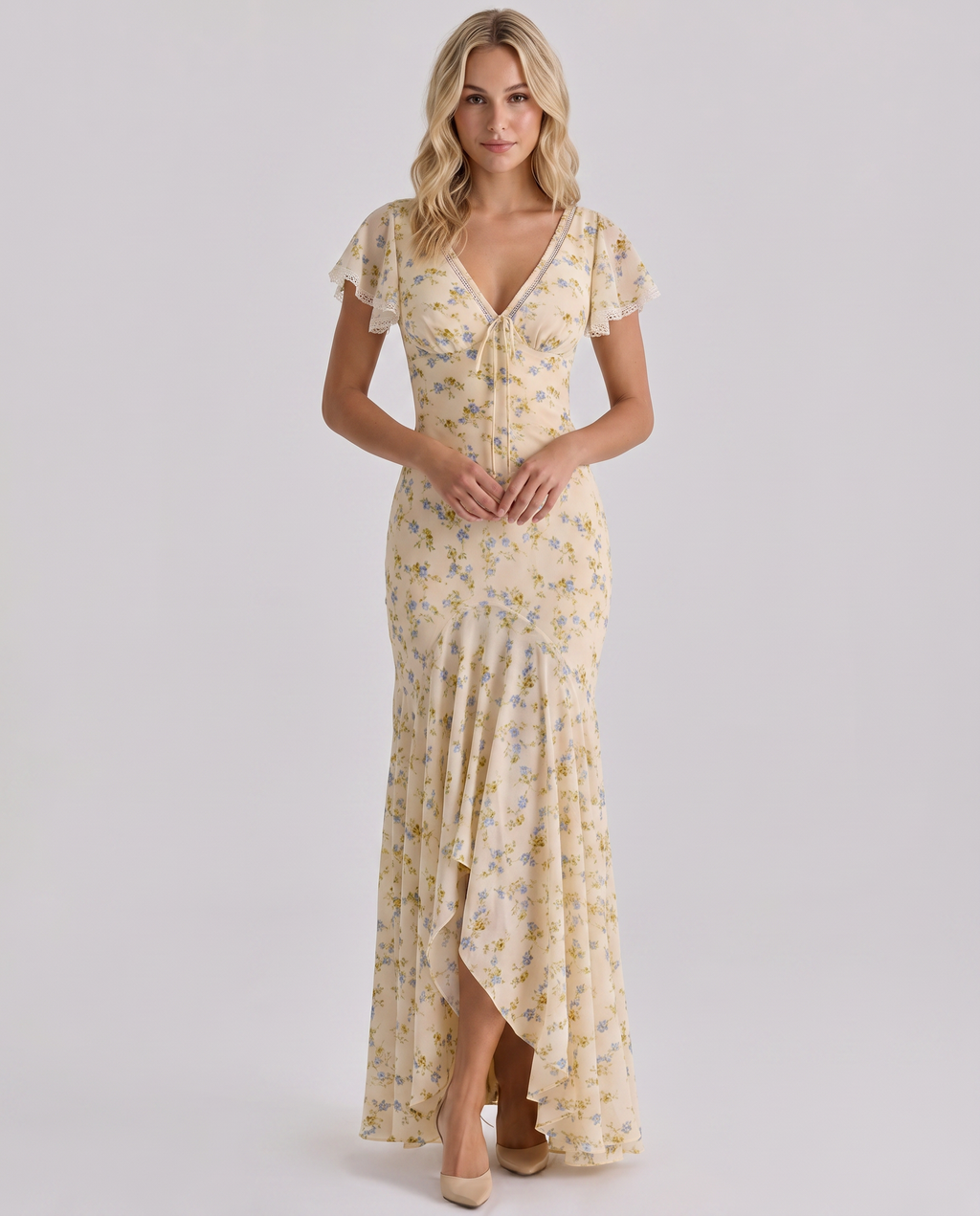 Luna • Floral Dress