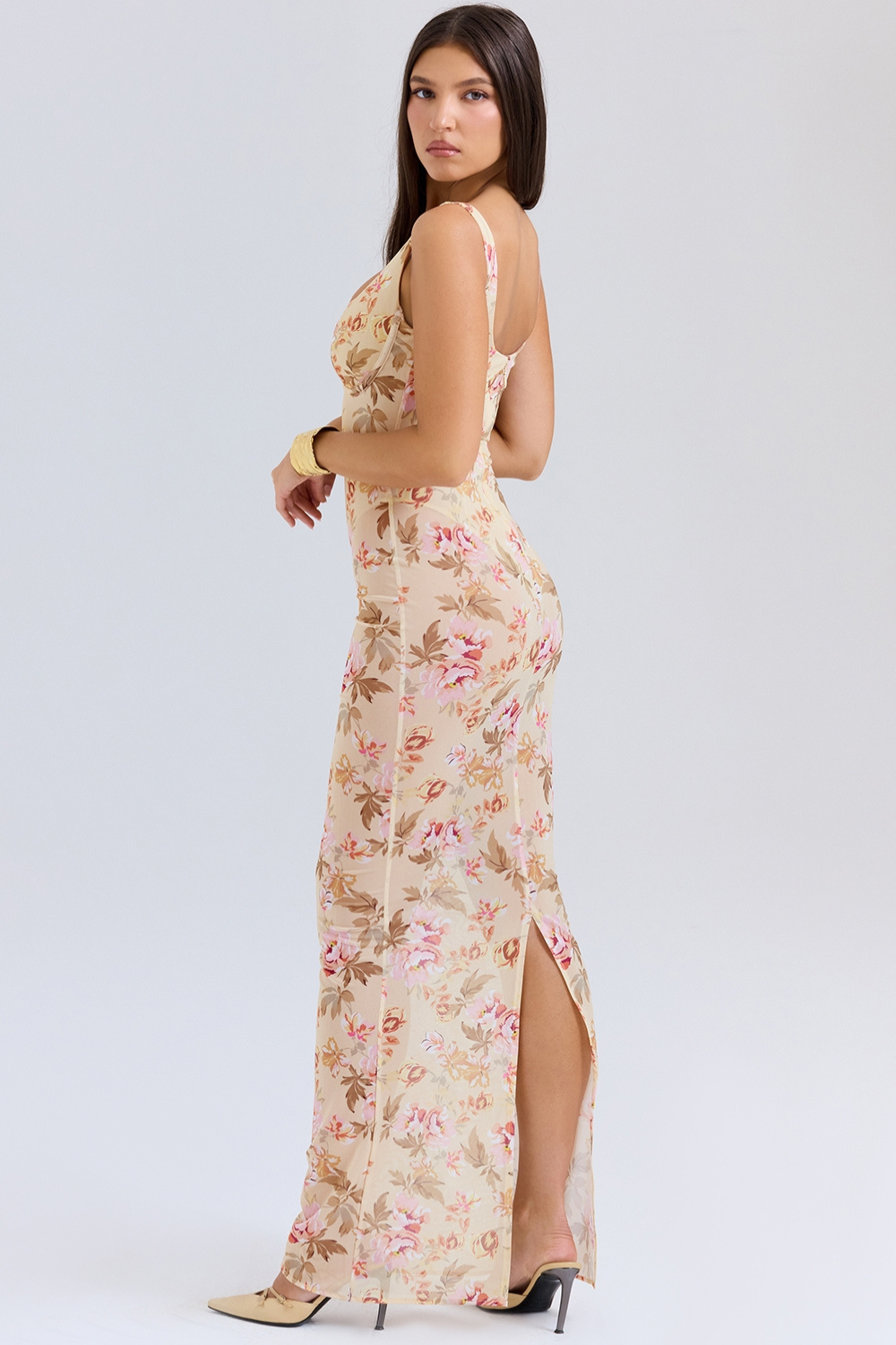 Alessia • Vestido Maxi Floral