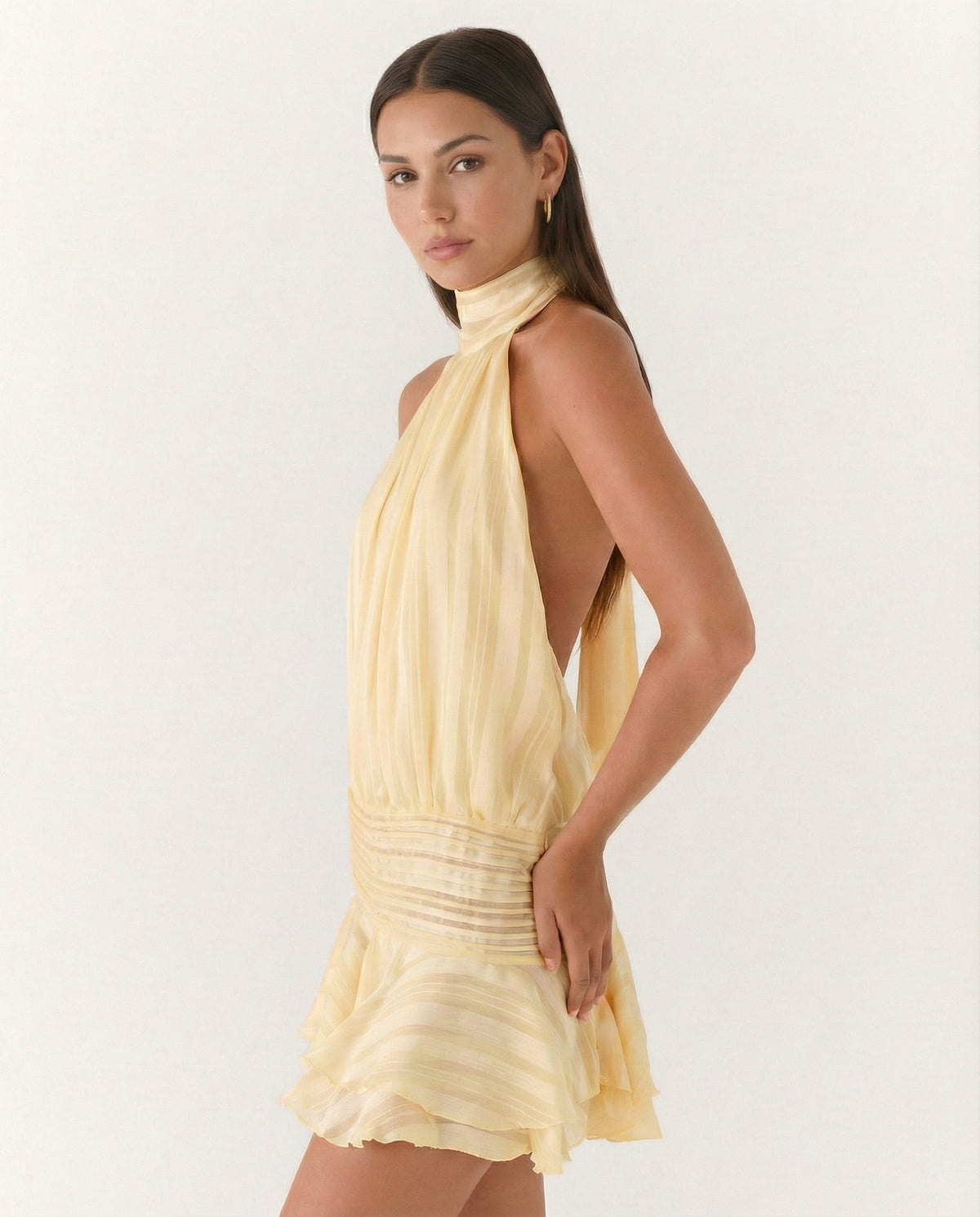 Sienna • Mono Vestido Halter