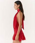 Sienna • Mono Vestido Halter