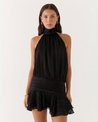 Sienna • Mono Vestido Halter