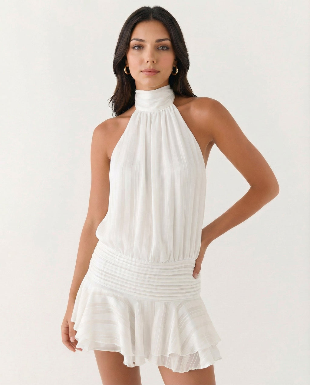 Sienna • Mono Vestido Halter