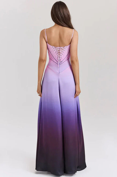 Aurelle • Vestido Maxi Satinado
