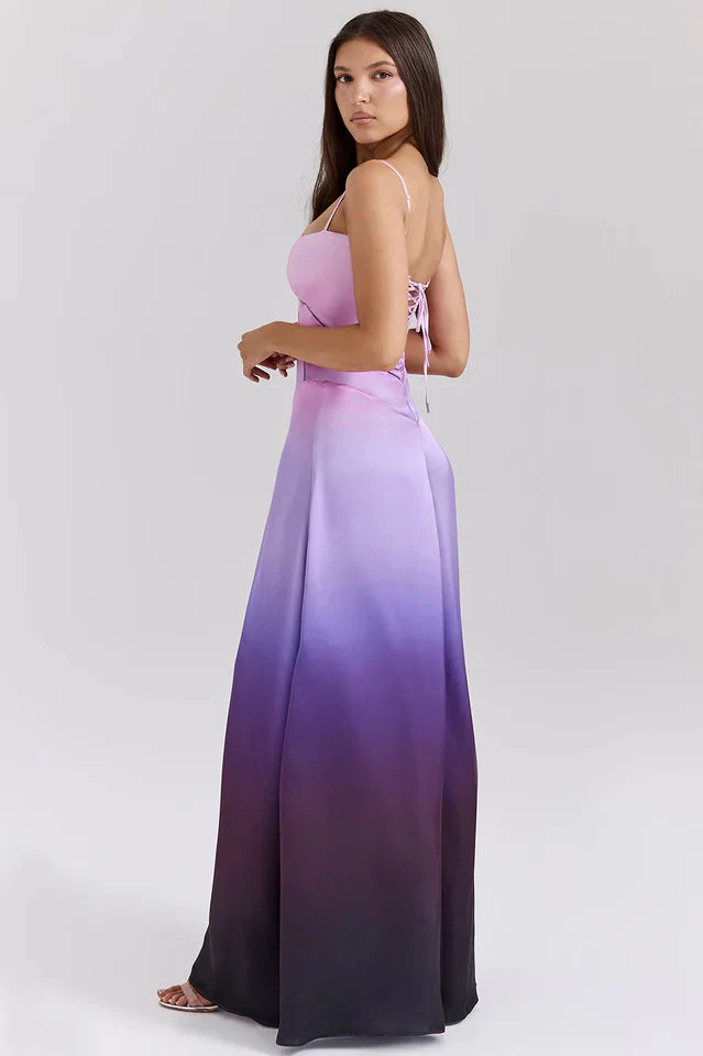 Aurelle • Vestido Maxi Satinado