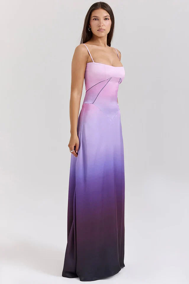 Aurelle • Vestido Maxi Satinado