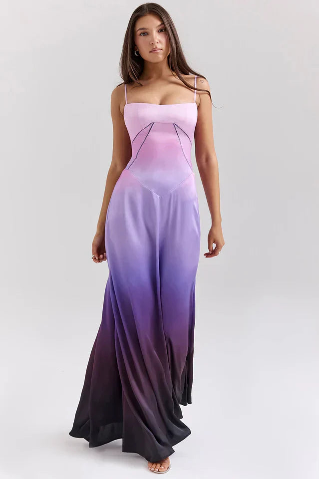 Aurelle • Vestido Maxi Satinado