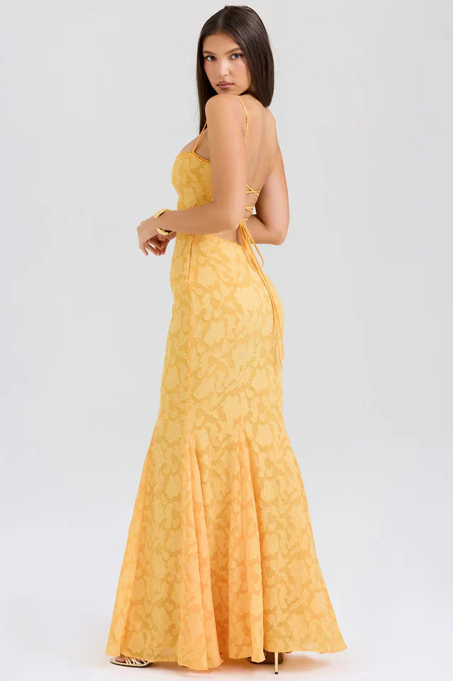 Elara • Vestido Maxi Entallado