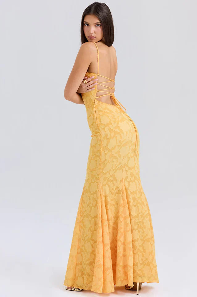 Elara • Vestido Maxi Entallado