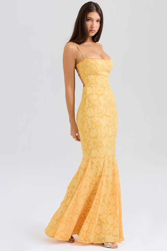Elara • Vestido Maxi Entallado