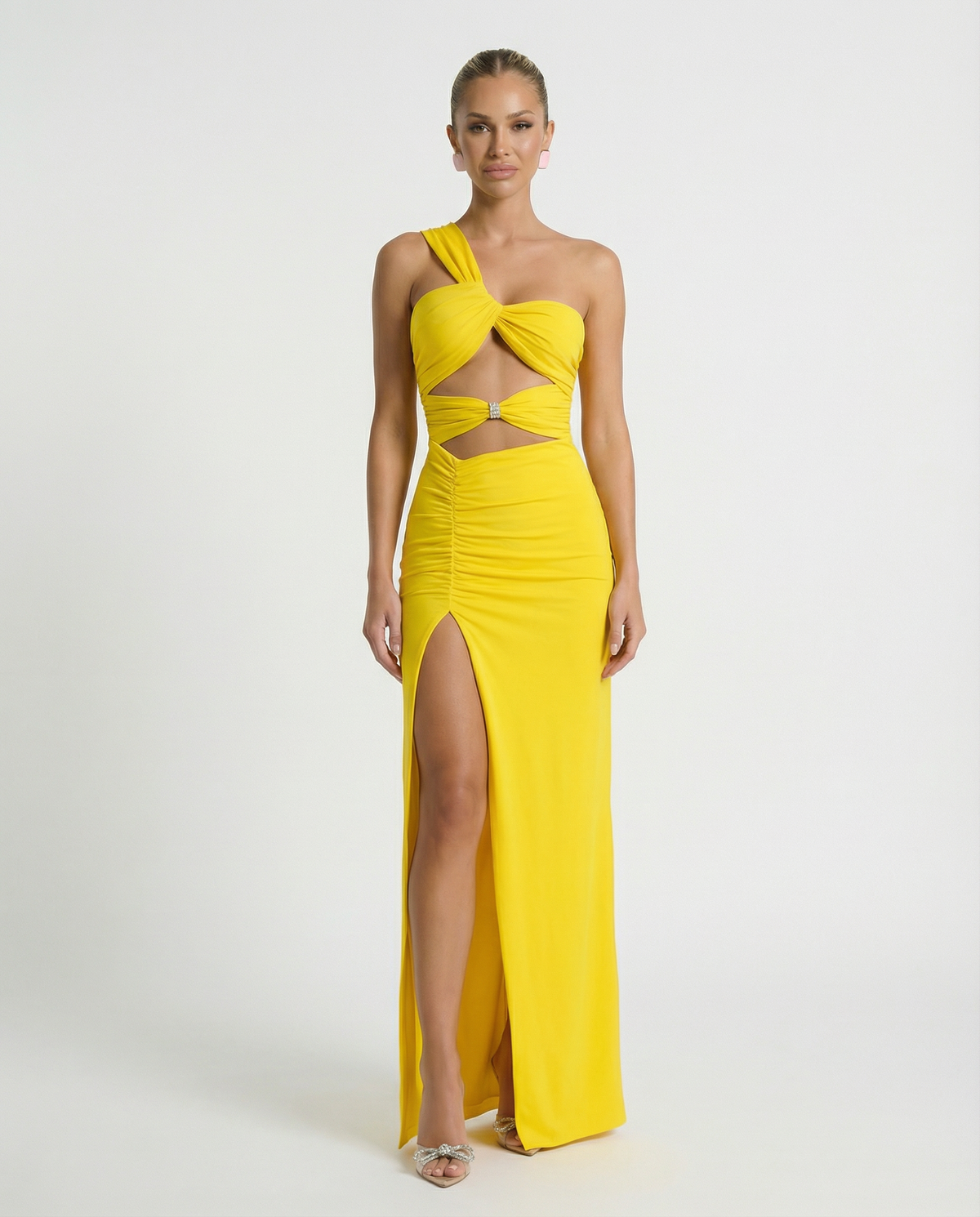 Selene • Vestido Maxi Asimétrico
