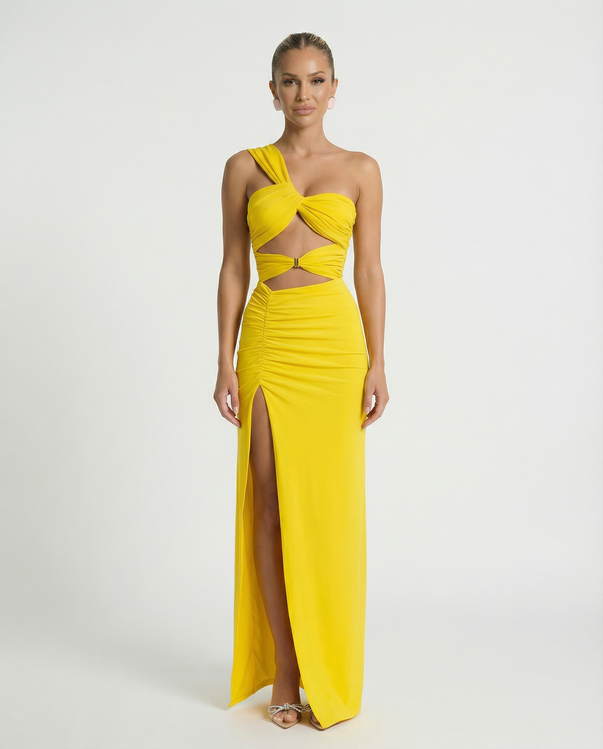 Selene • Vestido Maxi Asimétrico