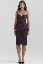 Seraphine • Vestido Encaje Sculptural