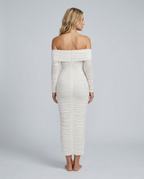 Élodie • Vestido Sculpt Off-Shoulder