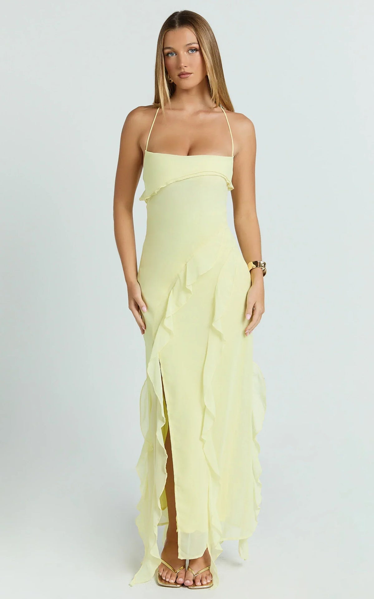 Felisa • Vestido Maxi Volantes