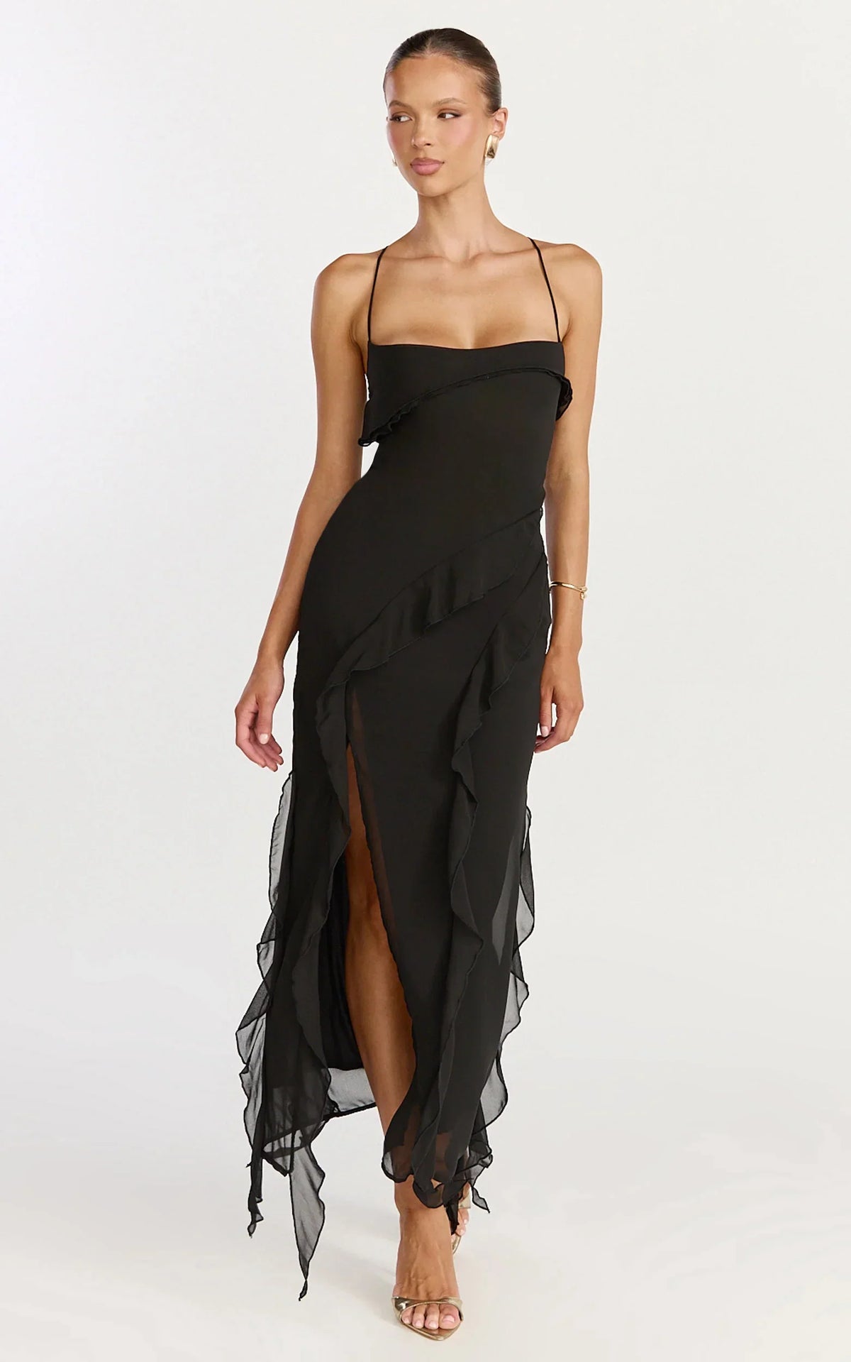 Felisa • Vestido Maxi Volantes