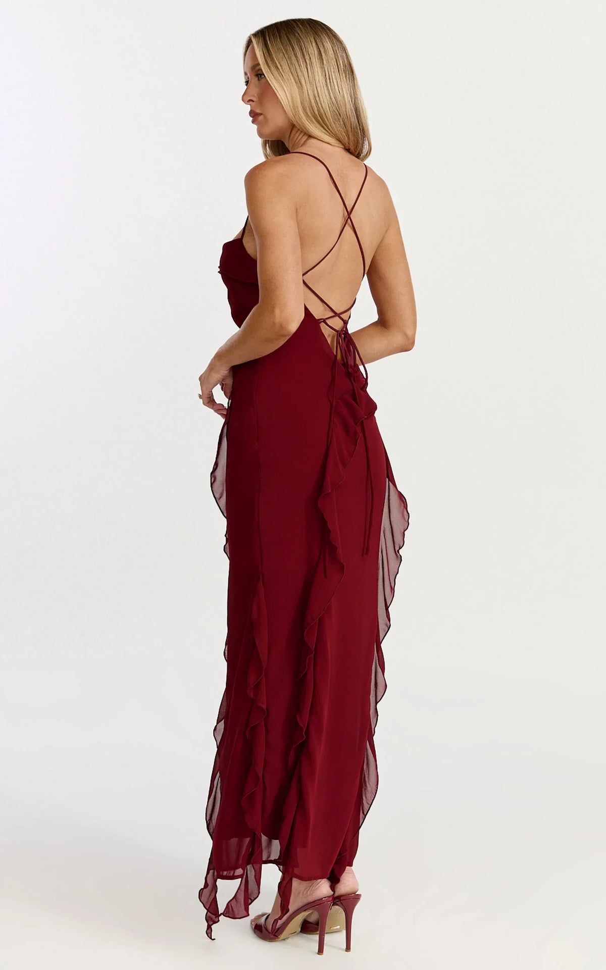 Felisa • Vestido Maxi Volantes
