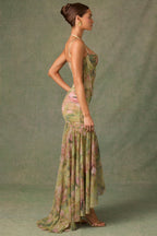 Inés • Vestido Largo Jardín Romántico