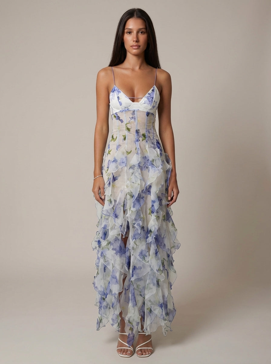 Gabrielle • Vestido Maxi Floral