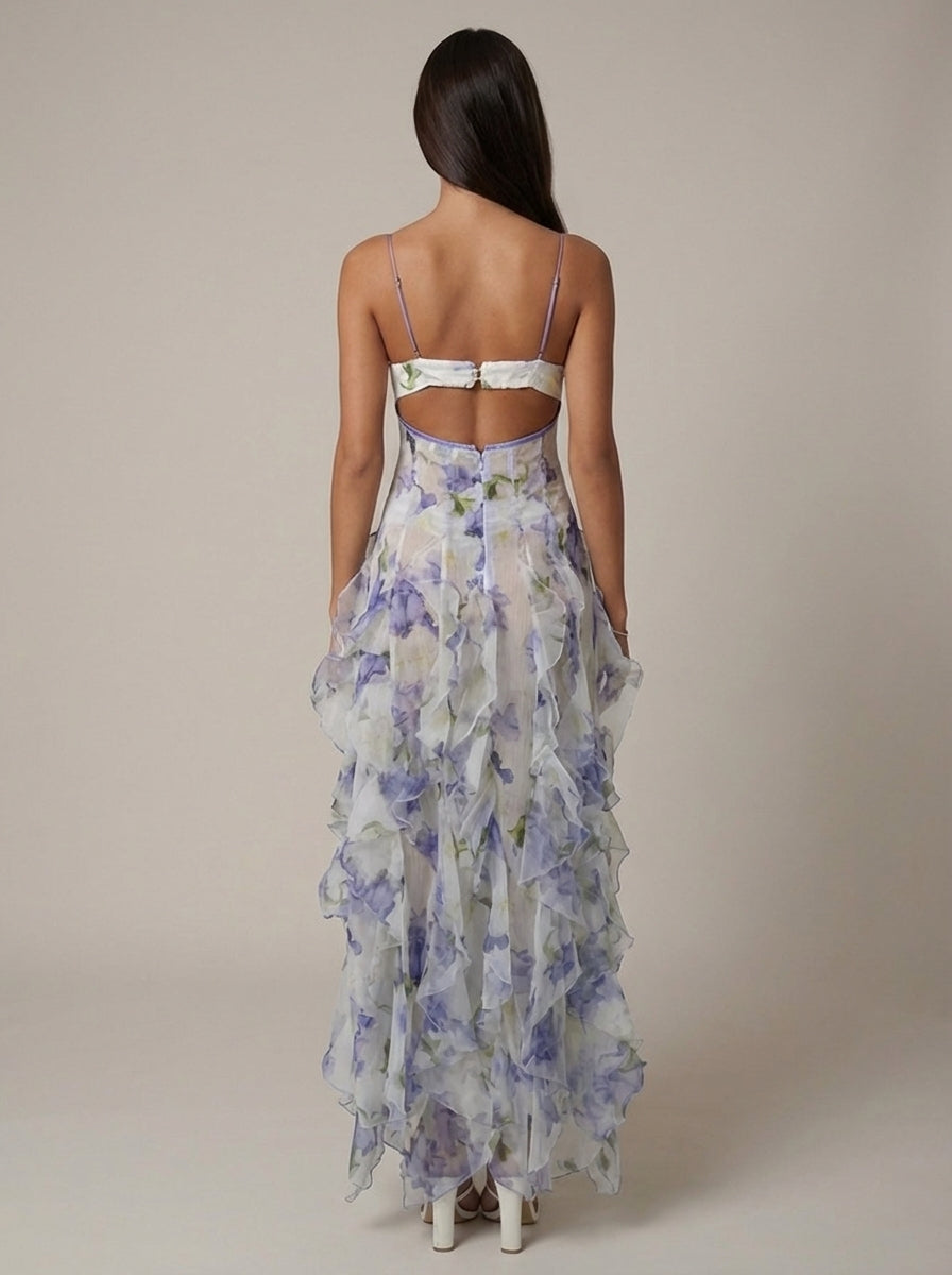 Gabrielle • Vestido Maxi Floral