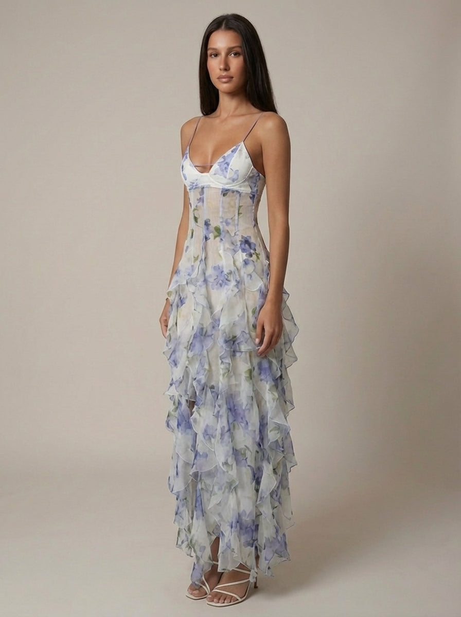Gabrielle • Vestido Maxi Floral