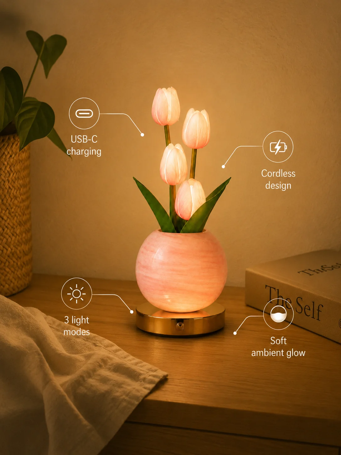 EverBloom™ Tulip Glow Lamp