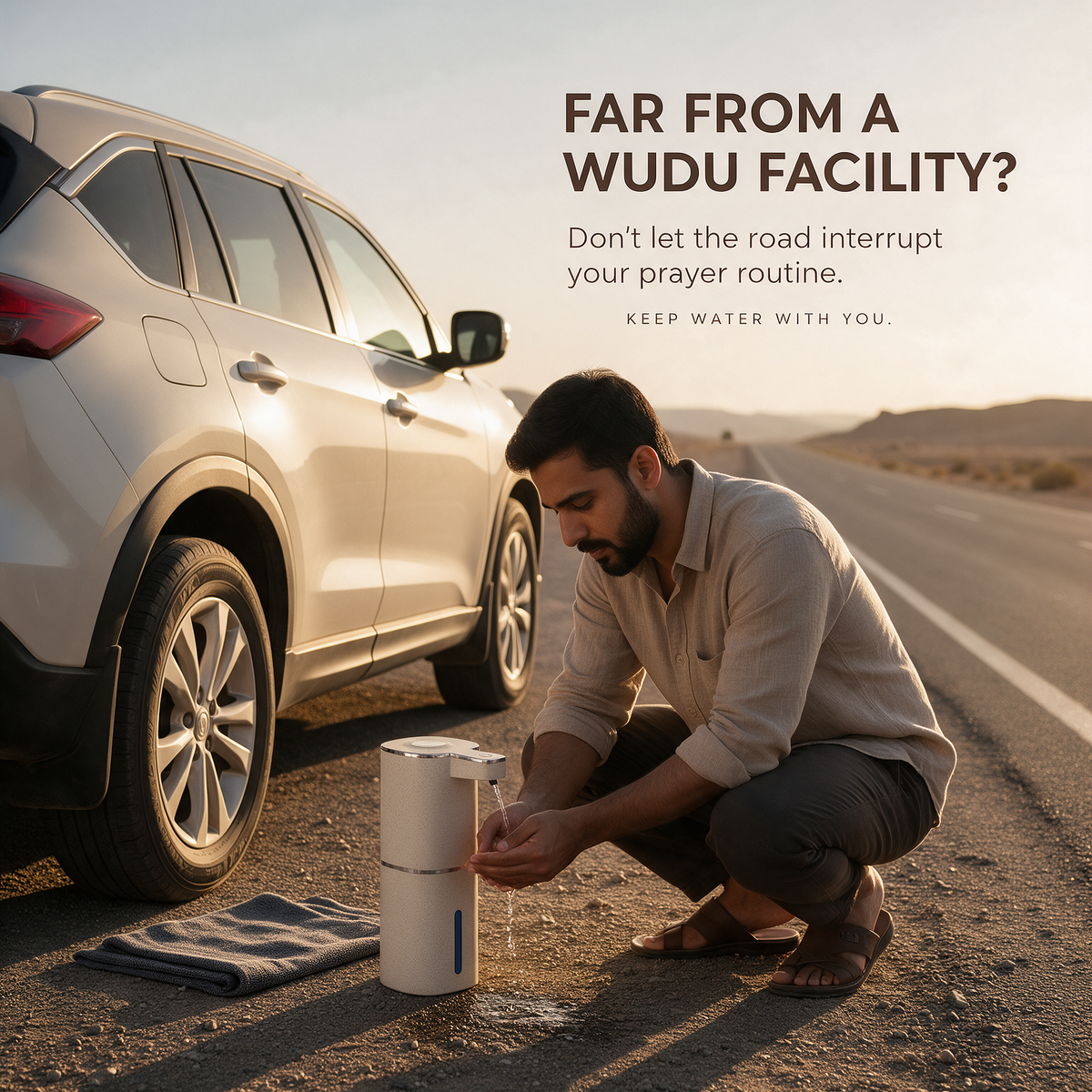 WuduGo™ | Portable Wudu Dispenser