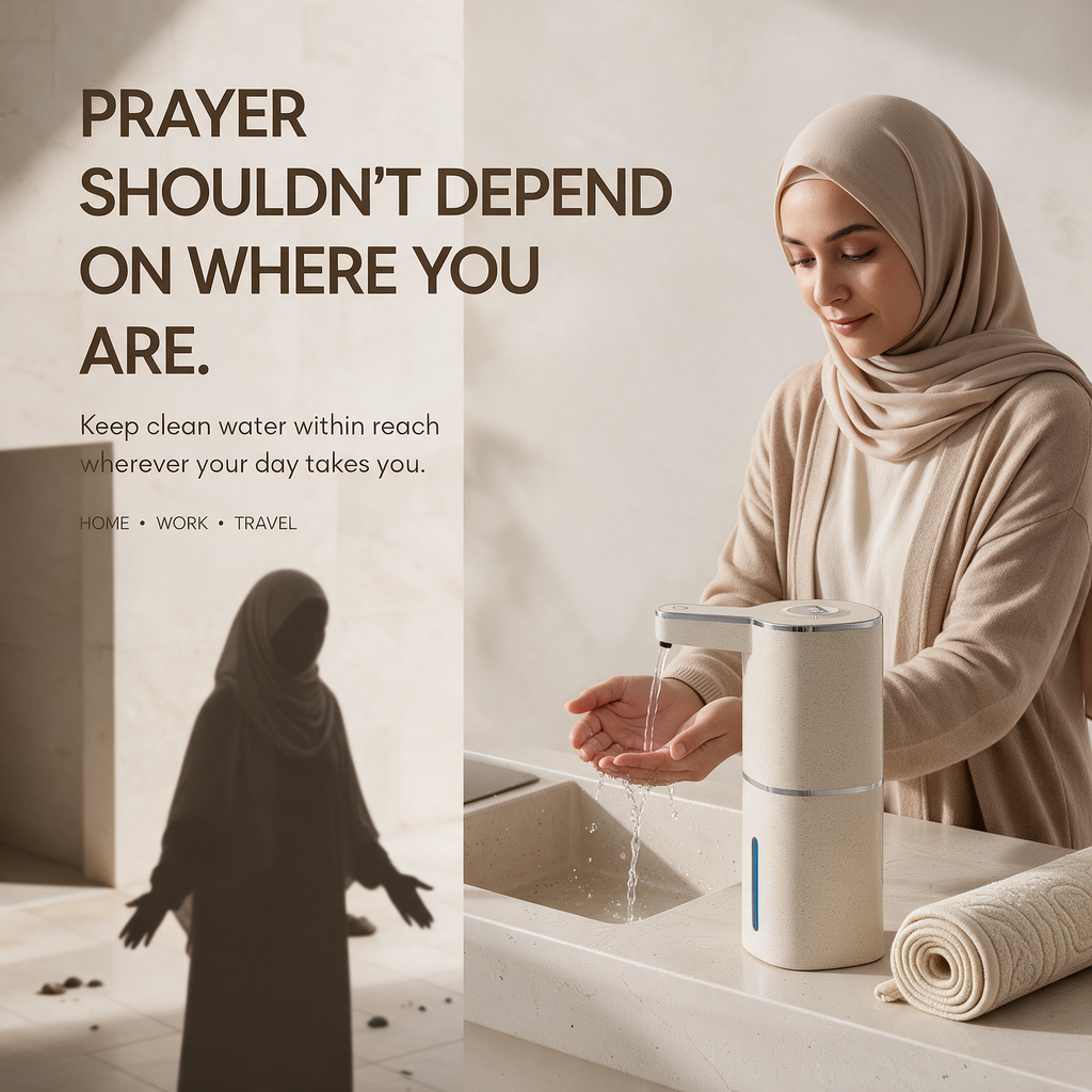 WuduGo™ | Portable Wudu Dispenser