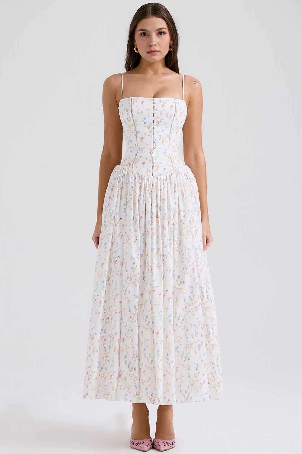 Estela • Elegant Midi Dress