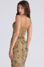 Althea • Embroidered Tulle Maxi Dress